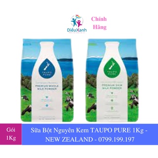 Sữa bột nguyên kem taupo pure 1kg - nhập khẩu new zealand