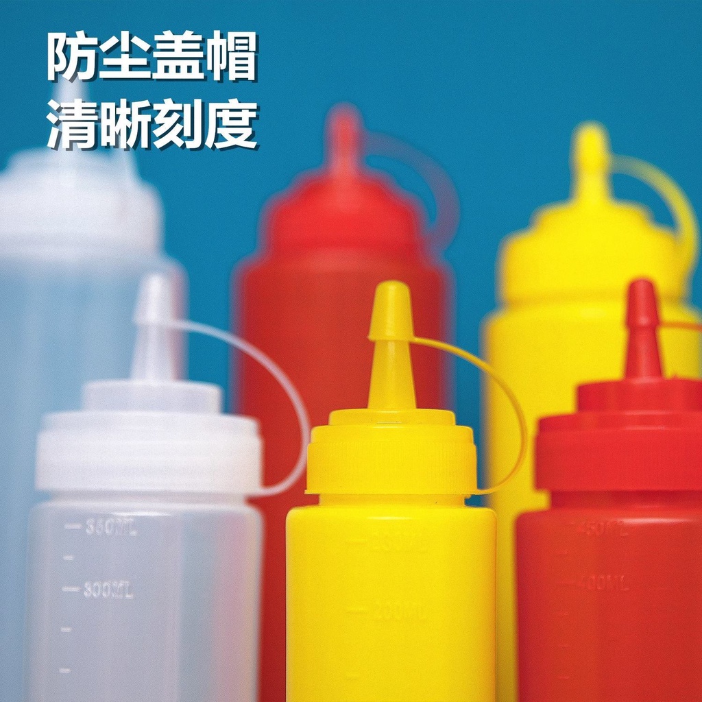 Set 3 Chai Nhựa Đựng Sốt Cà Chua Đa Năng