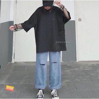 BAGGY ỐNG SUÔNG RÁCH GỐI