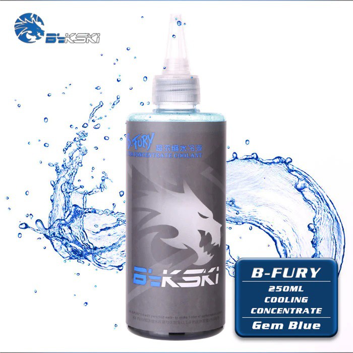 Nước tản nhiệt - dung dịch tản nhiệt nước custom các màu BYKSKI B-Fury 250ml