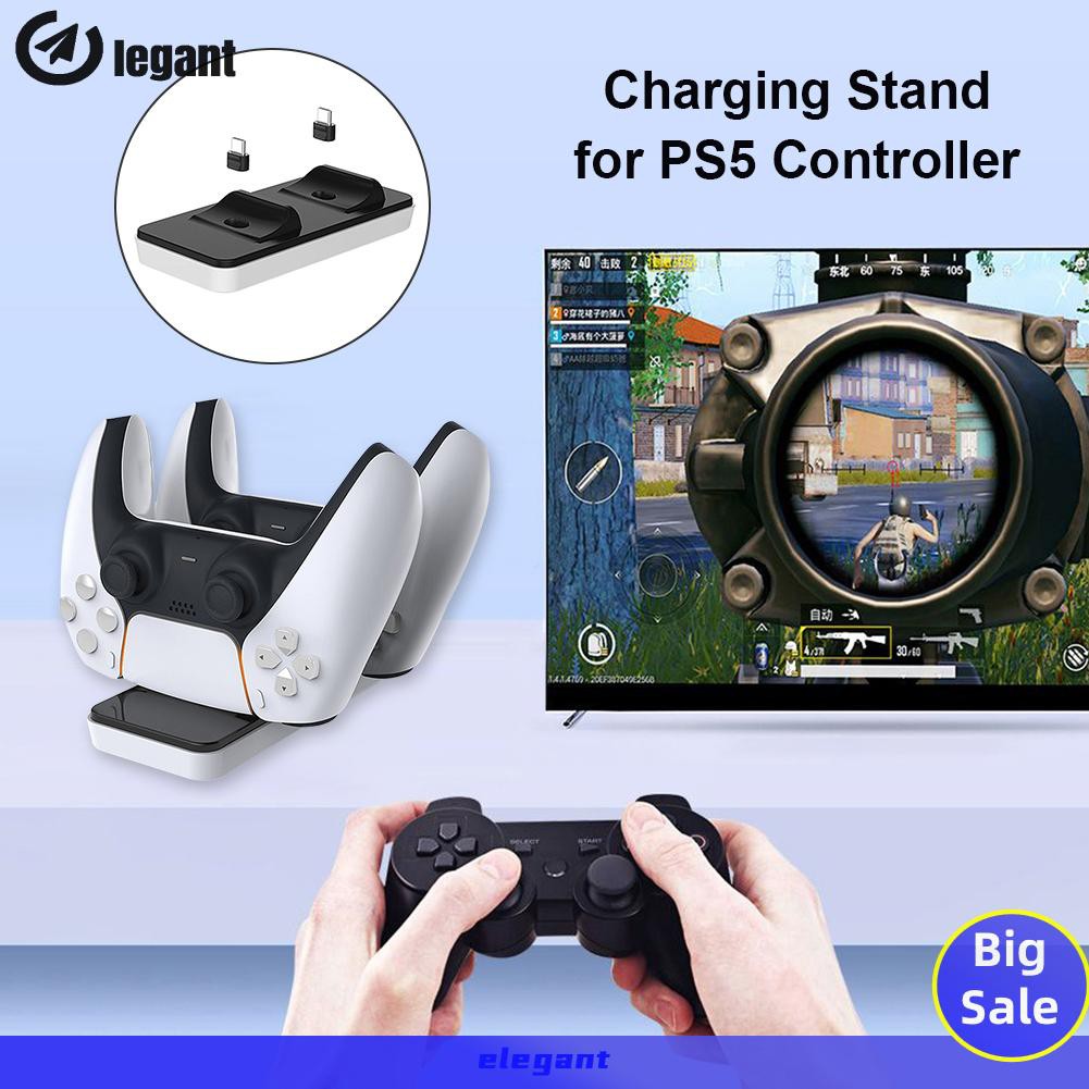 Đế Sạc Đôi Usb C Cho Tay Cầm Chơi Game Ps5