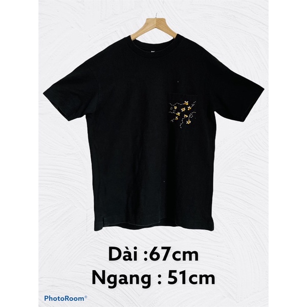 ÁO UNIQLO 2HAND THÊU TAY