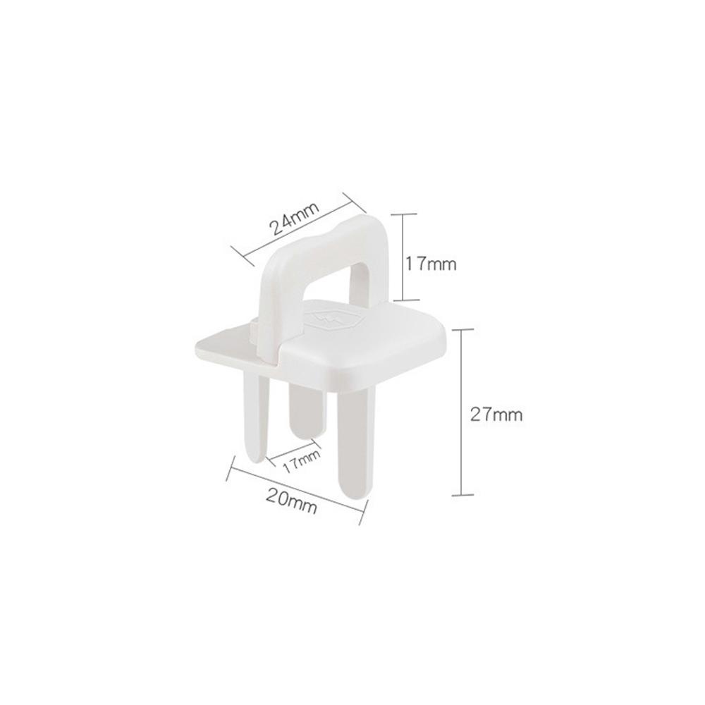 Bộ 20 Nút Nhựa Cắm Điện Bảo Vệ An Toàn Cho Bé Sơ Sinh
