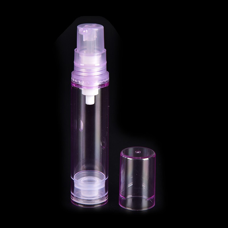 1pc 5/10/15ml Empty Airless Pump Bottles Cosmetic Lotion Container Travel Use