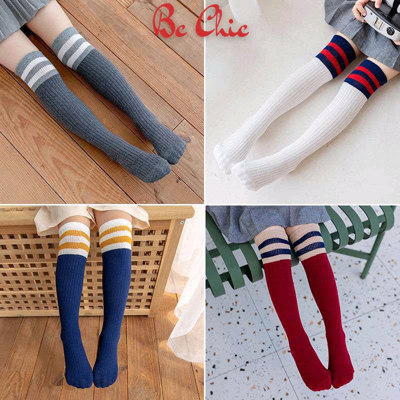 [HOT] Combo 2 đôi tất đùi gối tất nhún đa năng siêu xinh cho bé 4 -7,8 tuổi   BC_CHIC LINGERIE