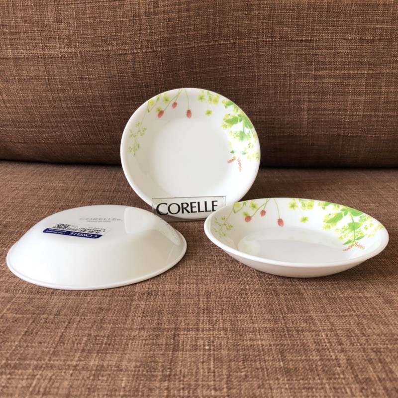 Combo 2 Dĩa nước chấm thủy tinh Corelle Provence Garden 405-PVG-LP 12cm