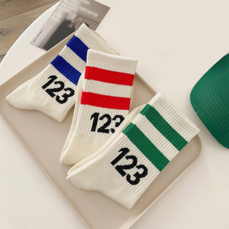 Đôi Vớ Cotton Ấm Áp Thoải Mái Thời Trang Hàn Quốc Cho Nữ