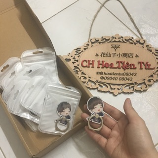 Iring dán sau ốp điện thoại hình chibi HCY Hoa Thần Vũ