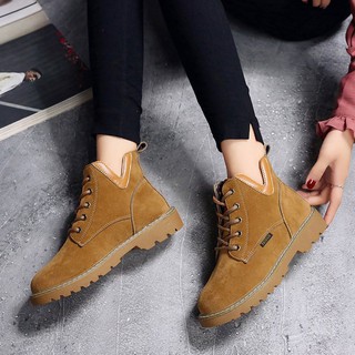[Quảng Châu] Giày Boot Martin Da Lộn Hàn Quốc 2018
