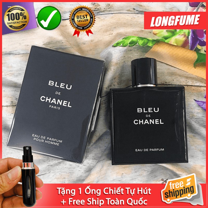 Nước hoa nam Bleu De Chanel EDT/EDP/Parfum 50ml 100ml 150ml - Longfume Store Nước hoa Châu Âu chính hiệu