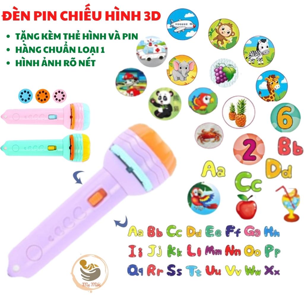 Đèn Pin Máy Chiếu 24 Hình Cho Bé Yêu Thỏa Sức Khám Phá Vừa Chơi Vừa Học, Đèn Pin 3D Nhiều Chủ Đề Shop Mẹ Mốc