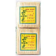 1 lốc 10 gói tăm tre trúc mai anh cao cấp giá sỈ