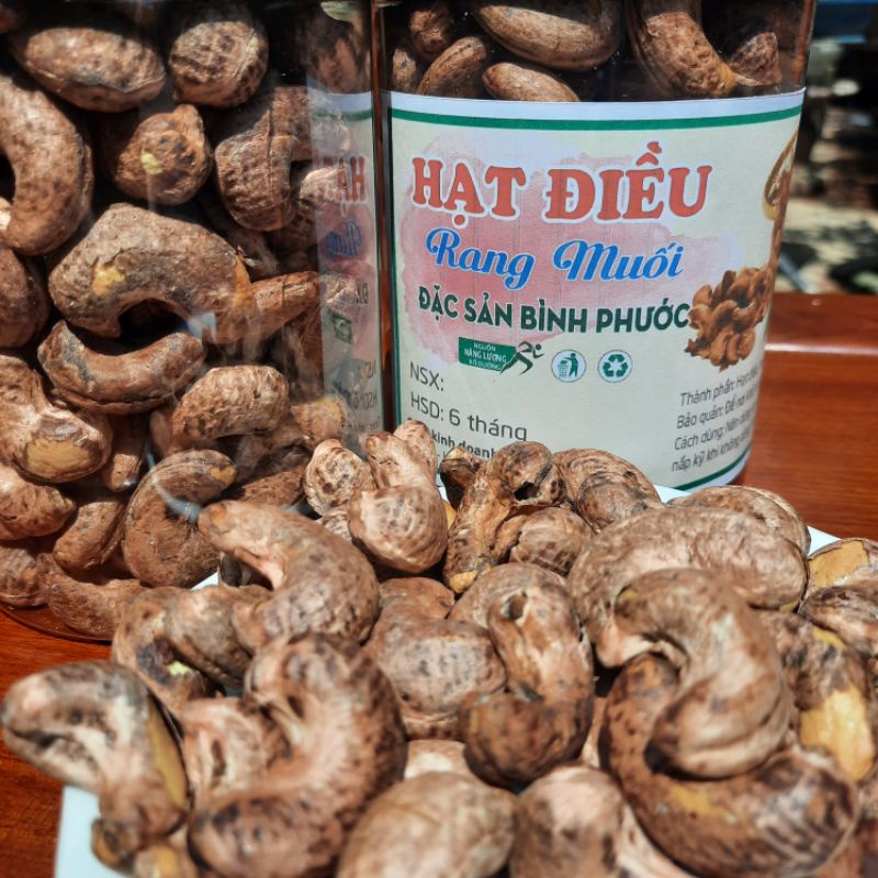 Hạt điều rang muối Bình Phước  - Hộp 400g