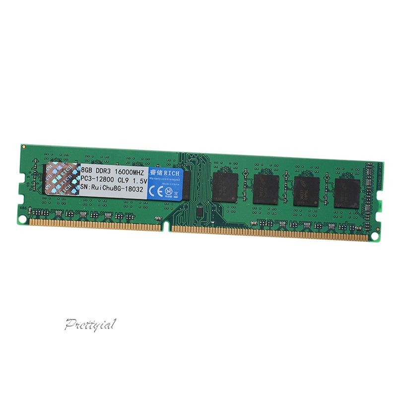 [PRETTYIA1] 8G DDR3 1600MHz 240PIN DIMM AMD Motherboard Memory RAM 240Pin Memory Module