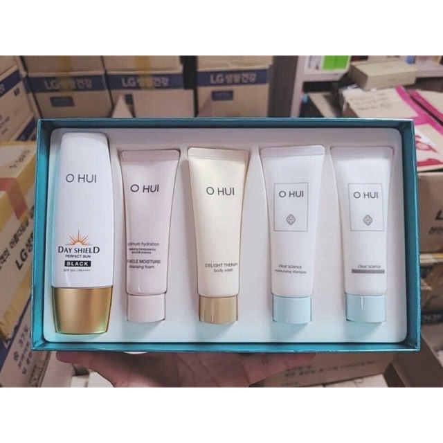 Set kem chống nắng ohui