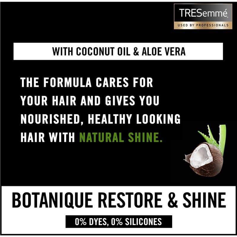 Dầu Gội Và Dầu Xả TREsemme Botanique Restore &amp; Shine 675ml Úc [MẪU MỚI]