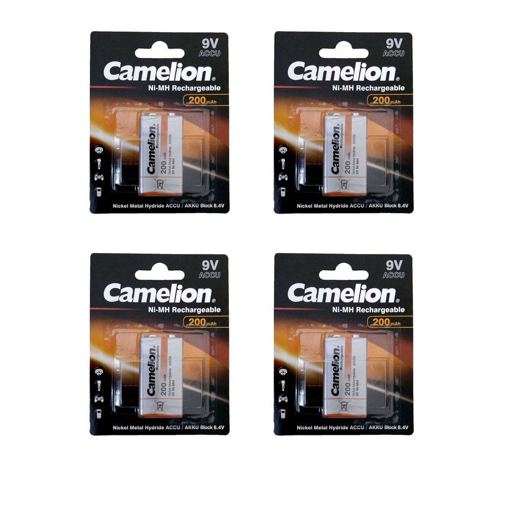 5 viên Pin sạc 9V Camelion