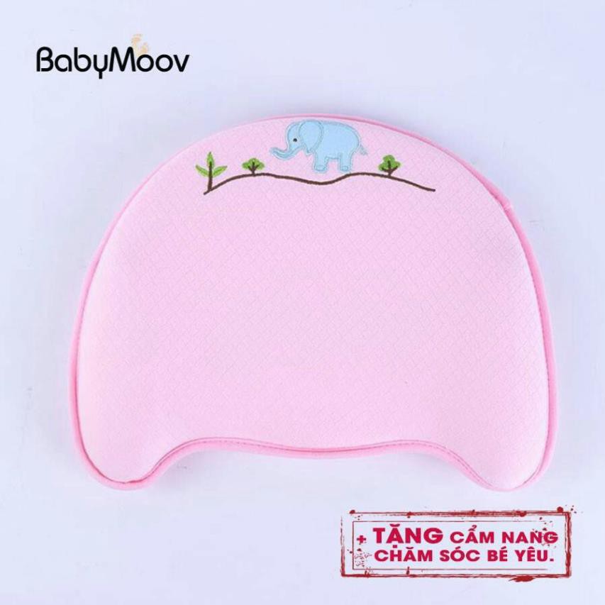  Gối cao su non Babymoov Cao cấp chống méo đầu, nghẹo cổ, còng lưng cho bé