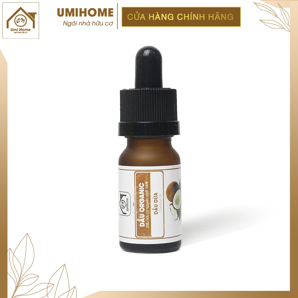 Dầu Dừa massage thư giãn tái tạo da hữu cơ UMIHOME nguyên chất 30ML