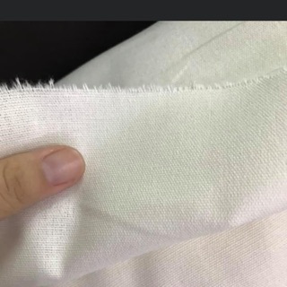 Vải linen trắng