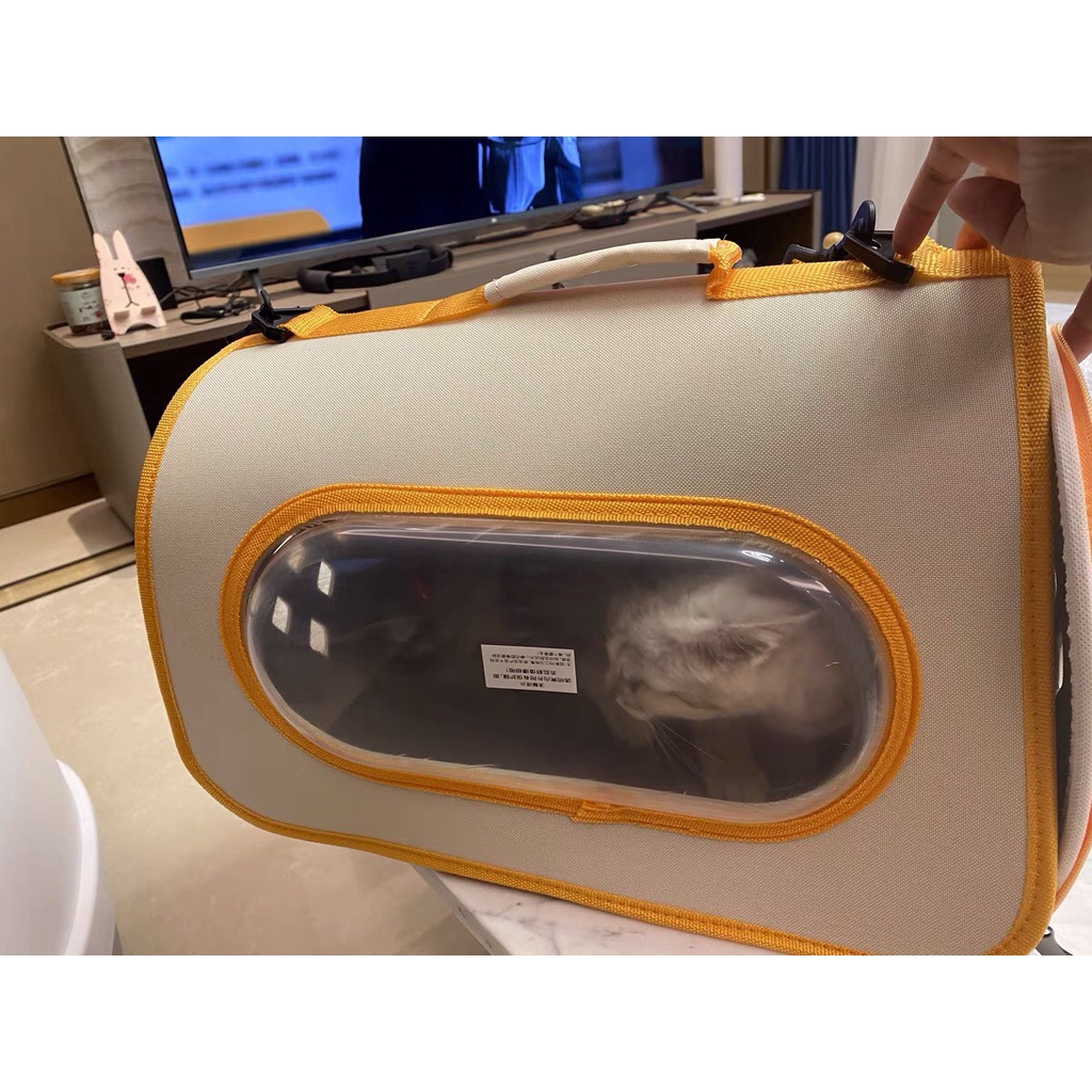 [Chống nước,được chọn màu] Túi vận chuyển cho chó mèo mẫu mới nhất 2021 Window Cat Pack