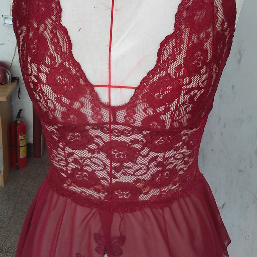 Đồ Lót Liền Thân Chất Liệu Ren Hoa Xuyên Thấu Quyến Rũ Cho Nữ | BigBuy360 - bigbuy360.vn