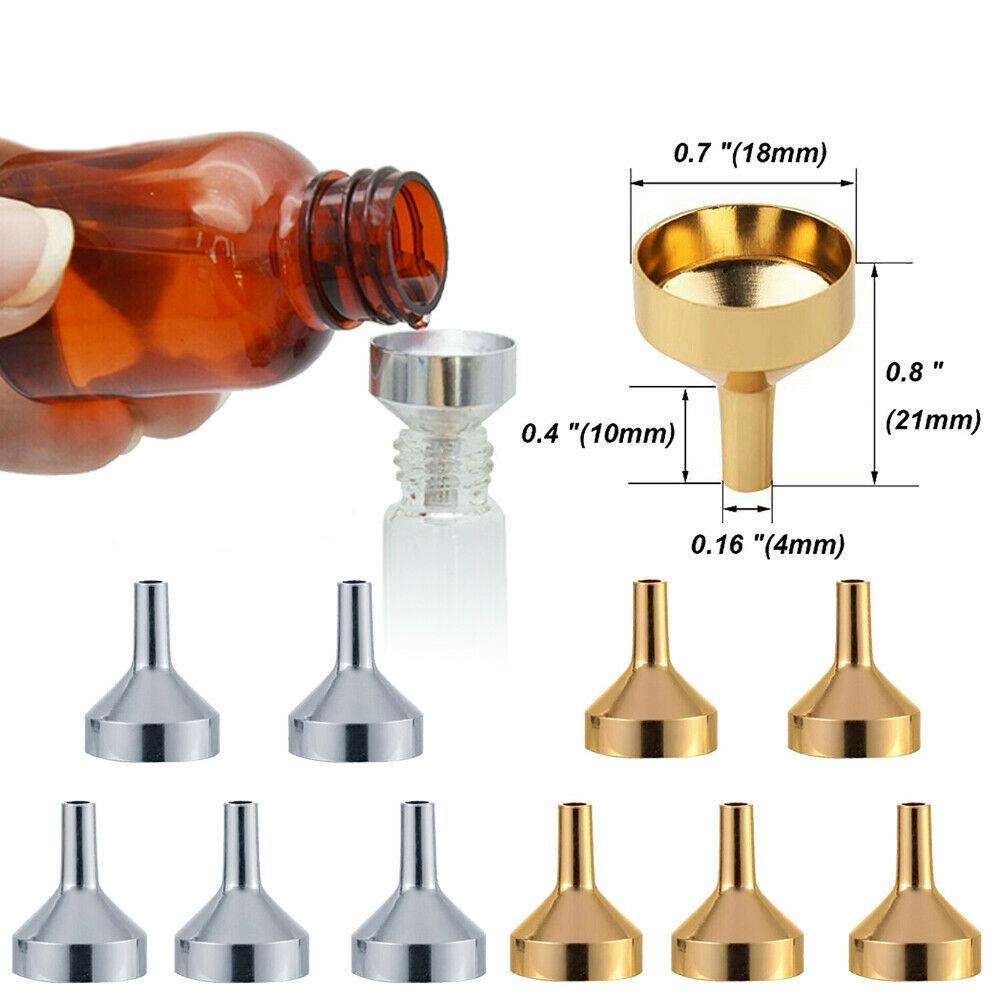 CABEZA Phễu Chiết Nước Hoa. n / Slivery Bằng Kim Loại