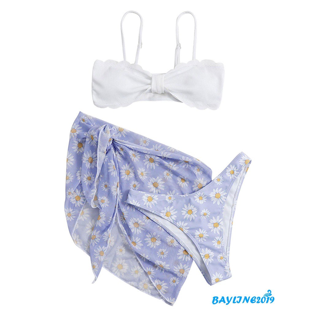 Bộ Bikini Hở Lưng Phối Màu Đơn Giản Quyến Rũ Cho Nữ | BigBuy360 - bigbuy360.vn