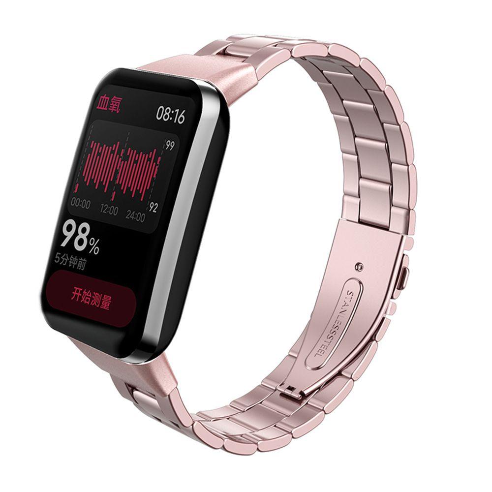 MYRONGVN Dây Đeo Inox Cho Đồng Hồ Thông Minh Xiaomi Band 7 Pro