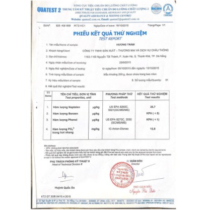 Nhang Trầm Hương Sạch Nguyên Chất PHÚC LINH loại 2 | 30cm-38cm Nhiều TLượng