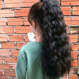 Tóc giả cột xù mì