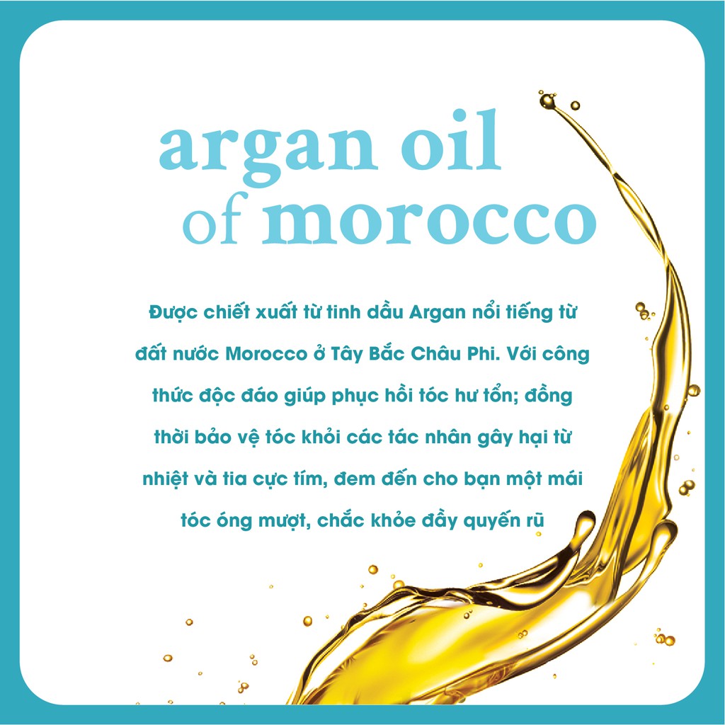 Dầu xả OGX Renewing + Argan oil of Morocco 385ml