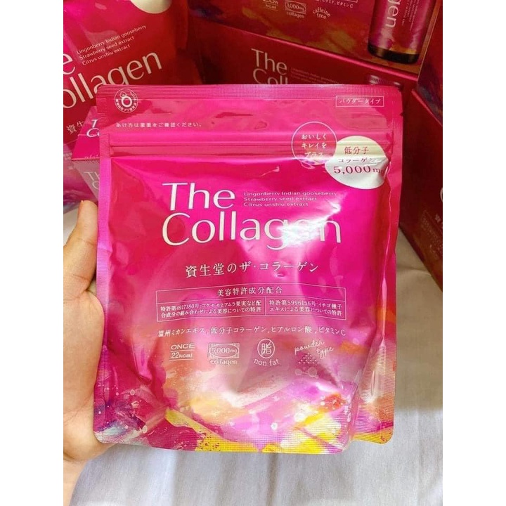 [Shiseido] Bột Uống Bổ Sung Collagen Đẹp Da 126g - Nhật Bản