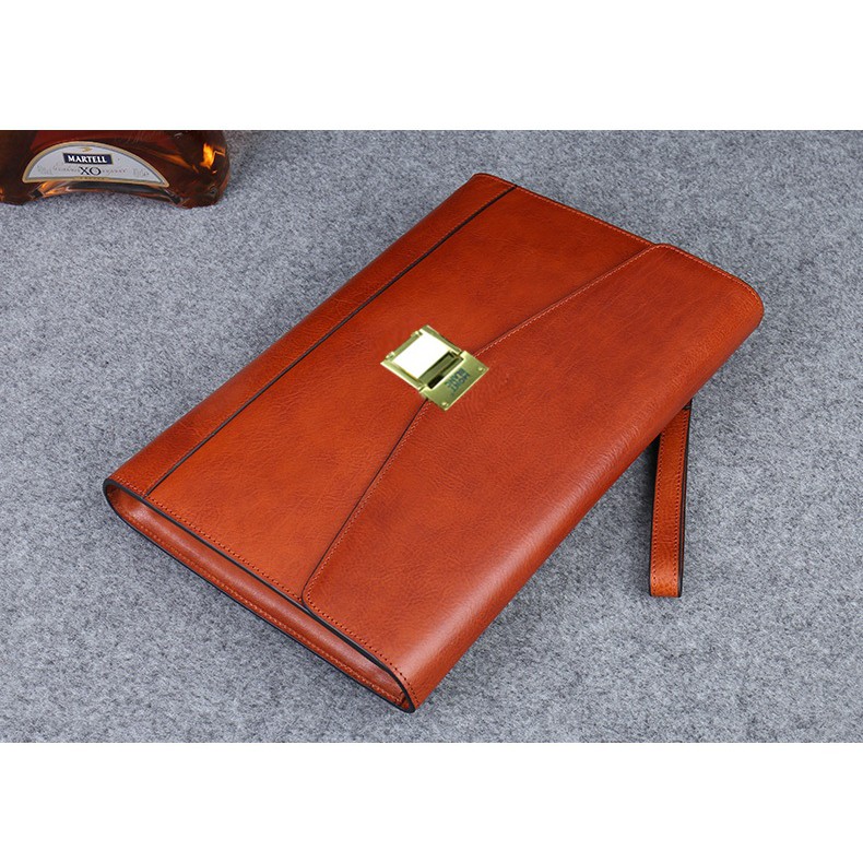 Ví cầm tay da thật boshi 1525