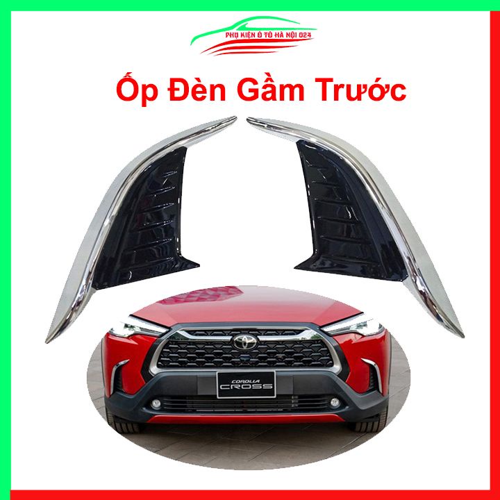 Ốp viền đèn gầm trước Cross 2020-2022 mạ Crom chống trầy trang trí làm đẹp xe