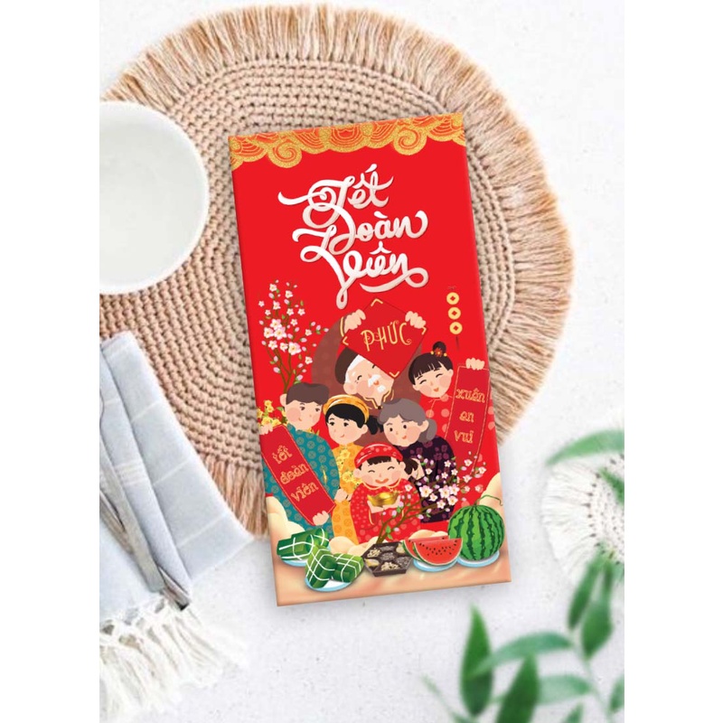 Combo 50 bao lì xì tết siêu đẹp