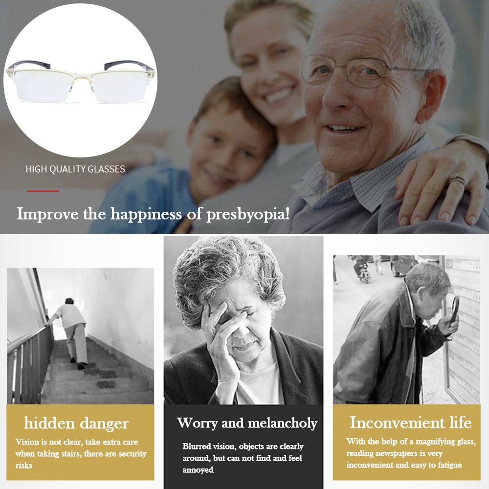 ESPO Kính Đọc Sách Bằng Nhựa Siêu Nhẹ Thời Trang