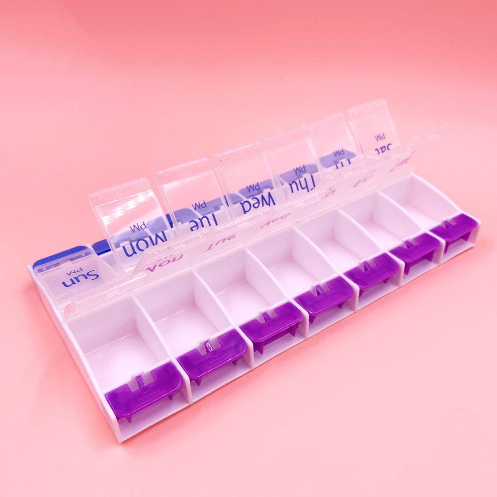 Hộp Đựng Thuốc Viên Có Nút Nhấn Chống Nước Tiện Dụng