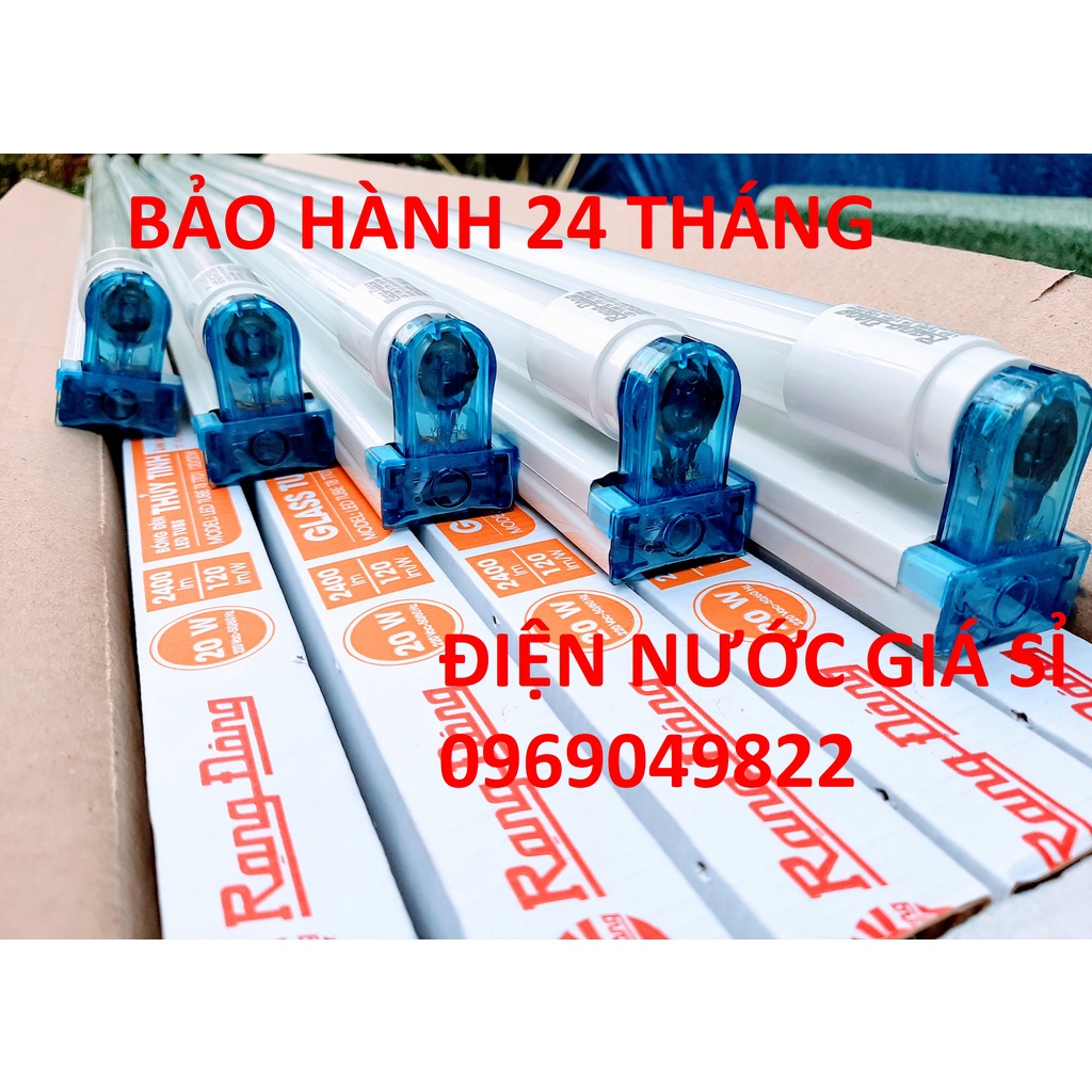 Combo 5 bộ đèn Led tuýp 1m2 Rạng Đông 1,2m sáng trắng 20W chính hãng
