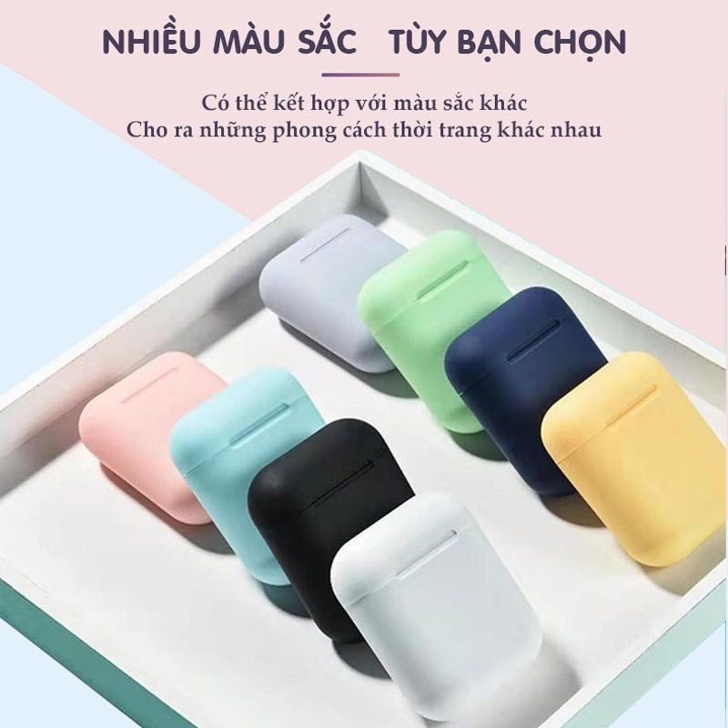 [TẶNG DÂY SẠC] Tai nghe Bluetooth không dây Cát Thái inPods i12 bản mới 2 tai nghe cao cấp nhỏ gọn âm thanh chất lượng