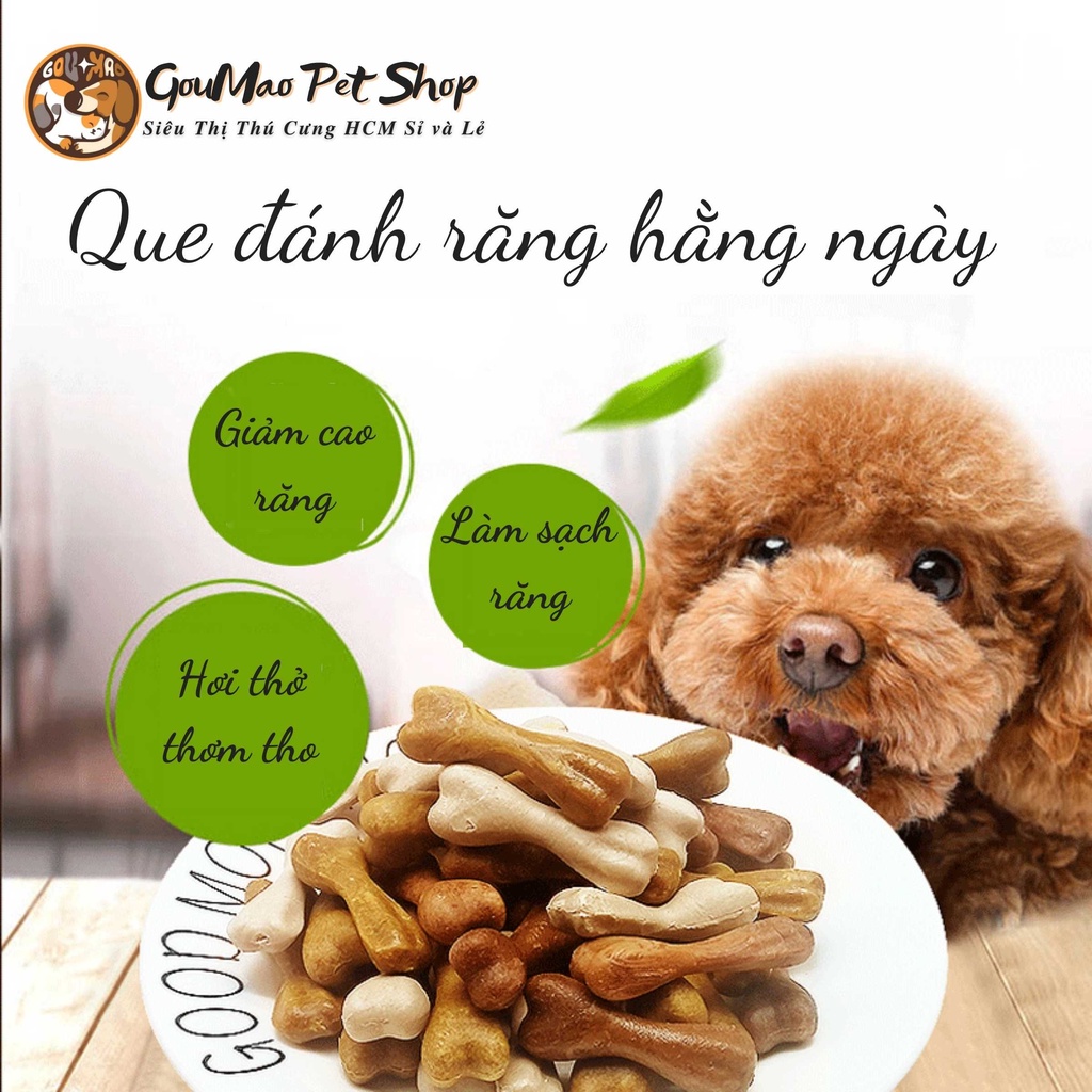 Xương gậm Mydog sạch răng cho thú cưng, chó mèo  - Goumao pet