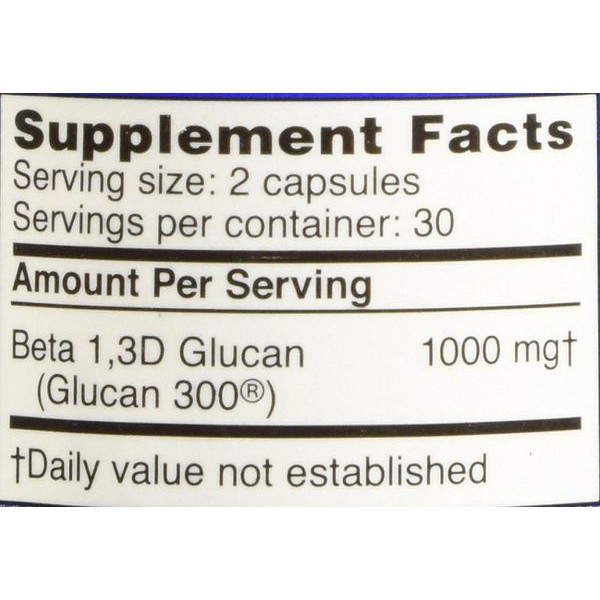 Beta glucan SE+ 1,3d 500mg Thực Phẩm Tăng Cường Miễn Dịch Số 1 USA