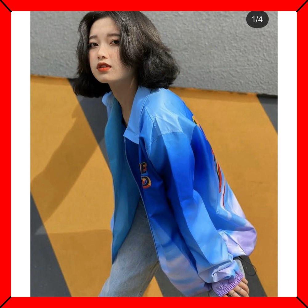 [Mã WASTUP giảm 10% tối đa 30K đơn 99K] 👫𝗟𝗼𝗮̣𝗶 𝗱𝗮̀𝘆🌿 áO Khoác Gió Loang Màu In THE ZED (MỚI) | BigBuy360 - bigbuy360.vn