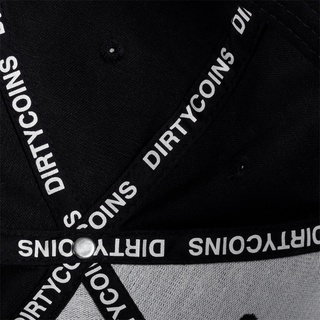 DirtyCoins Nón Star Logo Cap - Black