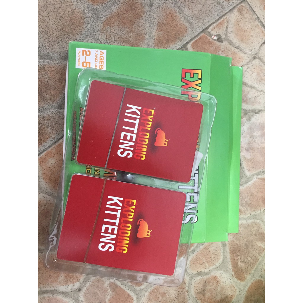 Bài Mèo nổ Exploding Kittens