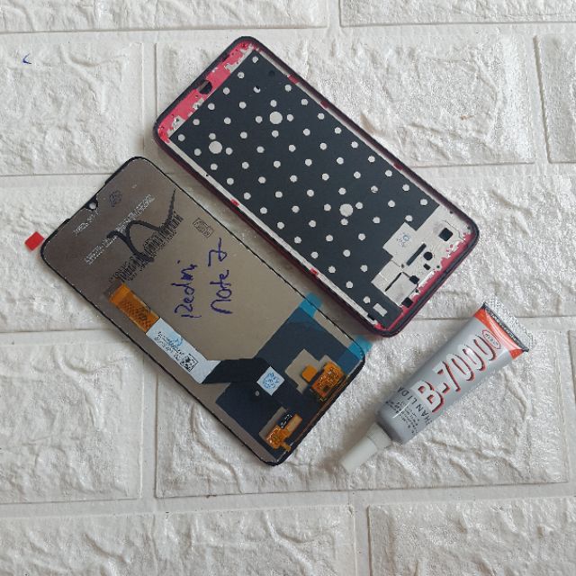 Combo Bộ Vỏ + Màn Hình Xiaomi Redmi Note 7 Zin Hàng Cao Cấp Tặng 1 Túyp Keo