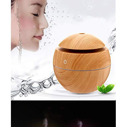 Máy xông tinh dầu vân gỗ mẫu mới