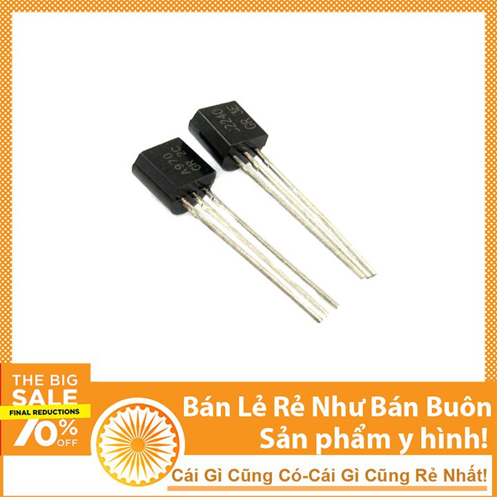 Linh Kiện Transistor A970 TO-92 120V 0.1A PNP