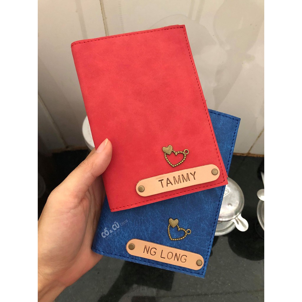 Ví Da Đựng Passport (Bọc Hộ Chiếu) Khắc Tên Theo Yêu Cầu | BigBuy360 - bigbuy360.vn