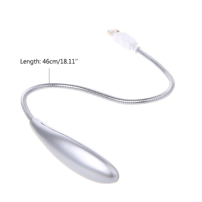 Đèn led 3 bóng cổng usb linh hoạt tiện lợi chuyên dùng cho máy tính/laptop